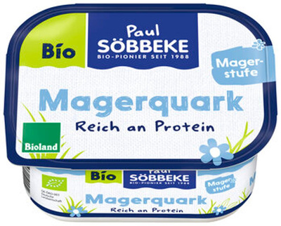 Produktfoto zu Speisequark mager 1%  250 g, Söbbeke