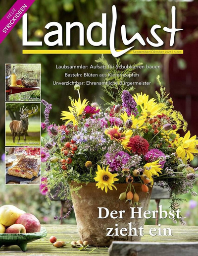 Produktfoto zu LandLust Magazin September-Oktober
