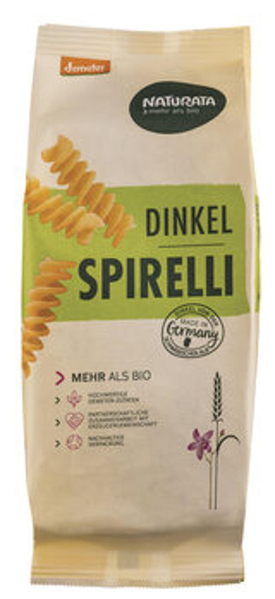 Produktfoto zu Nudeln helle Dinkelspirelli
