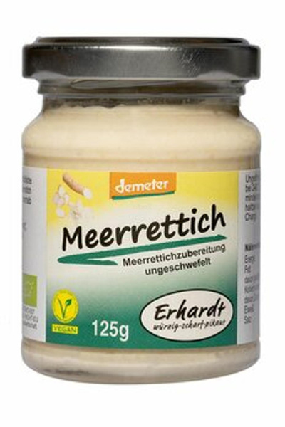 Produktfoto zu Meerrettich im Glas, 125 g