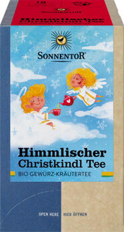 Produktfoto zu Himmlischer Christkindl Tee, 18 x 1,5 g, Sonnentor