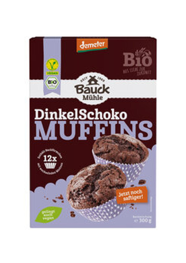 Produktfoto zu Backmischung Dinkel-Schoko-Muffins