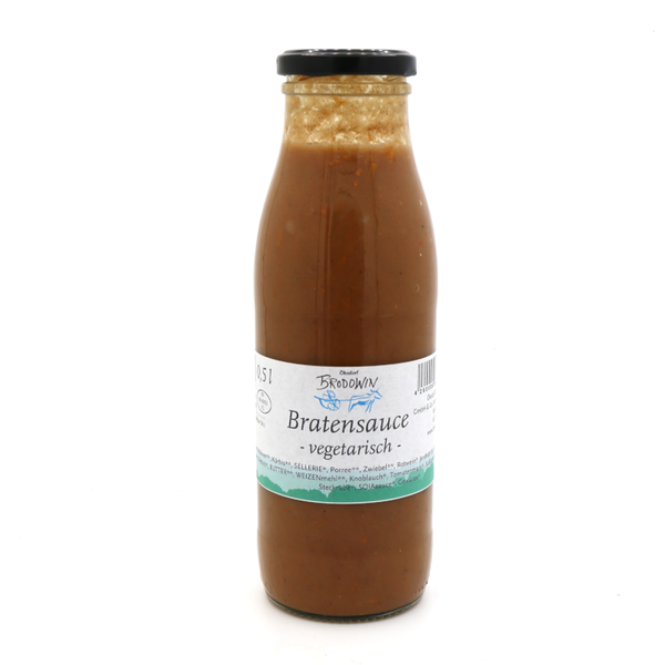 Produktfoto zu Bratensauce vegetarisch, 0,5l