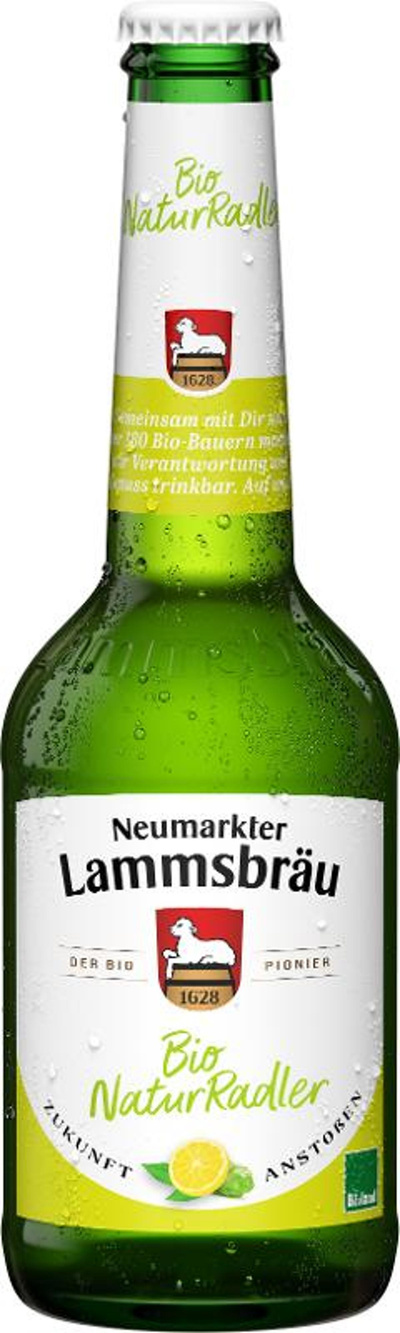 Produktfoto zu Lammsbräu Bier Radler, 10 x 0,33 l