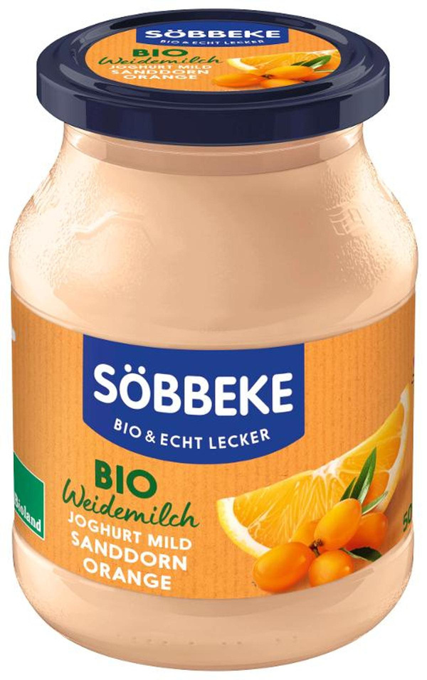 Produktfoto zu Joghurt Sanddorn Orange 3,8%