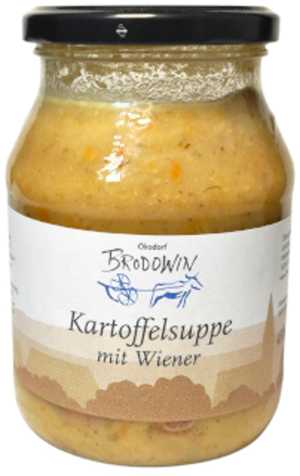 Produktfoto zu Kartoffelsuppe mit Wiener