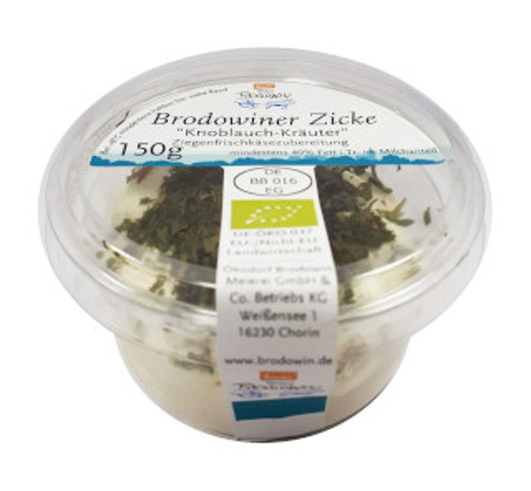 Produktfoto zu Zicke "Knoblauch-Kräuter", 150 g