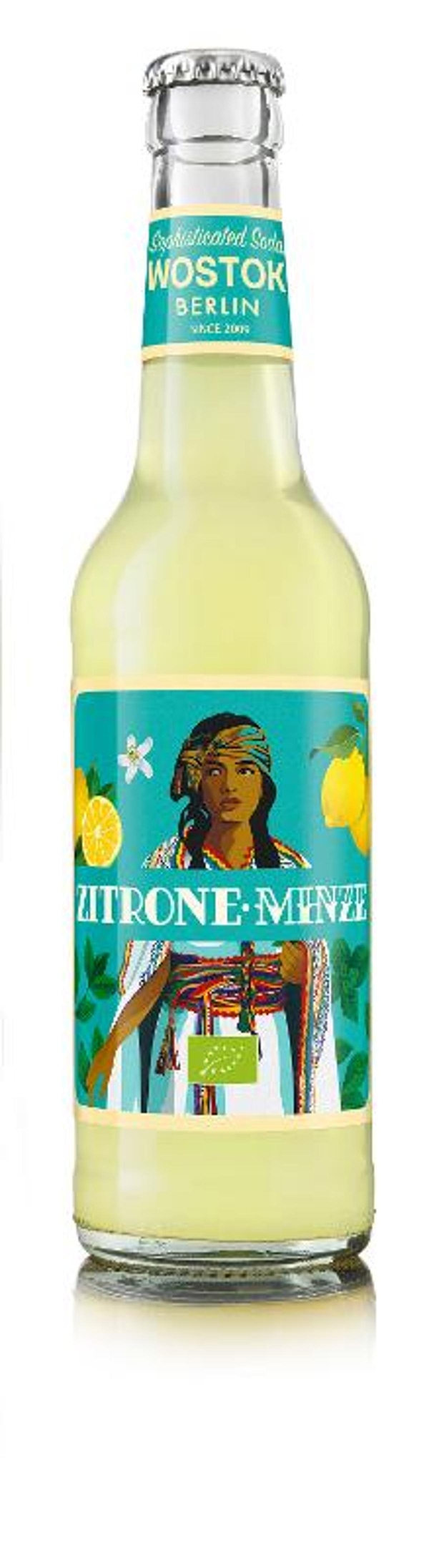 Produktfoto zu Wostok Zitrone Minze, 0,33 l