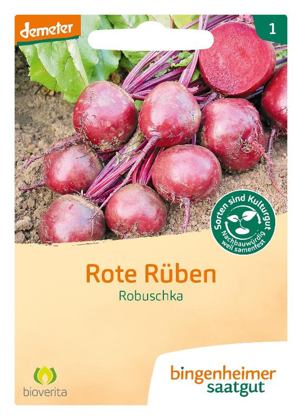 Produktfoto zu Saatgut Rote Bete
