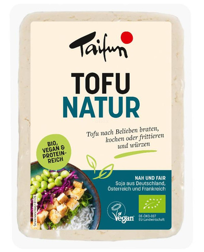 Produktfoto zu Tofu natur, 200 g Taifun-Tofu GmbH