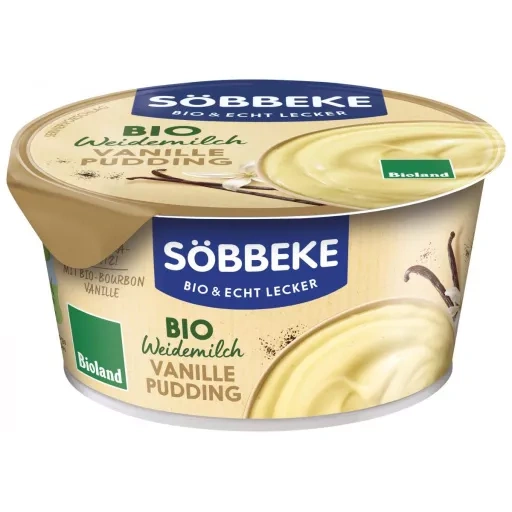Produktfoto zu Pudding Vanille, 150 g, Söbbeke