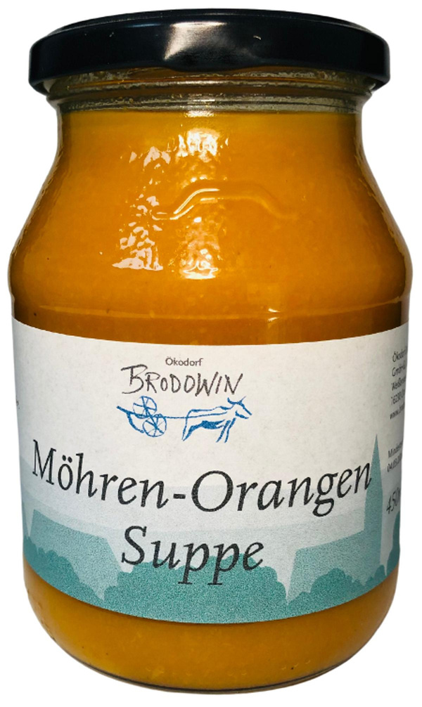 Produktfoto zu Möhren-Orangen-Suppe, 450 ml
