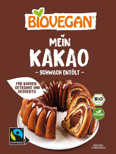 Produktfoto zu Kakao schwach entölt, 125 g