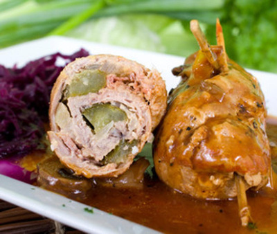 Produktfoto zu Rouladen mit Spätzle