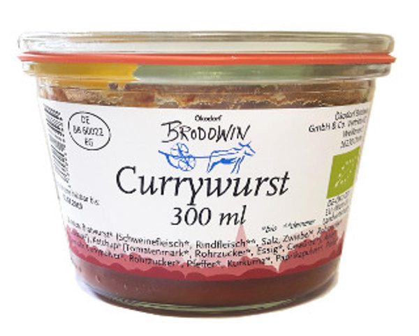 Produktfoto zu Currywurst im Glas, 300ml