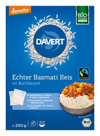 Produktfoto zu Basmati Reis weiß, im Koch-