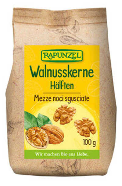 Produktfoto zu Walnusskerne halb 100 g RAP