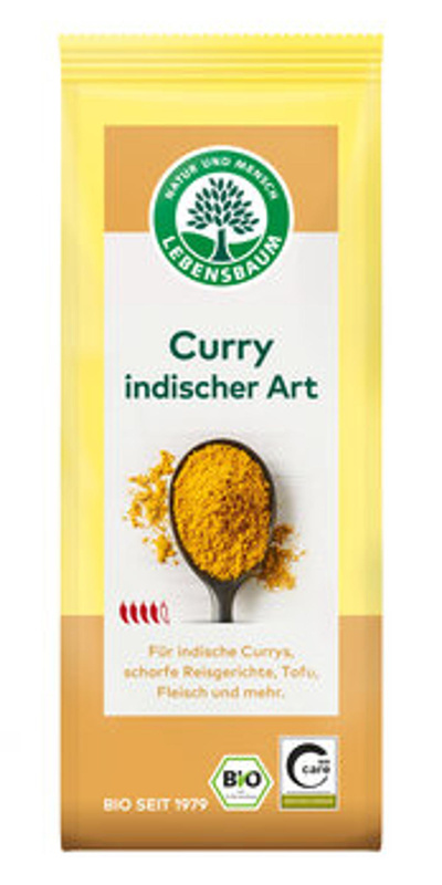 Produktfoto zu Curry indischer Art, 50 g Lebensbaum