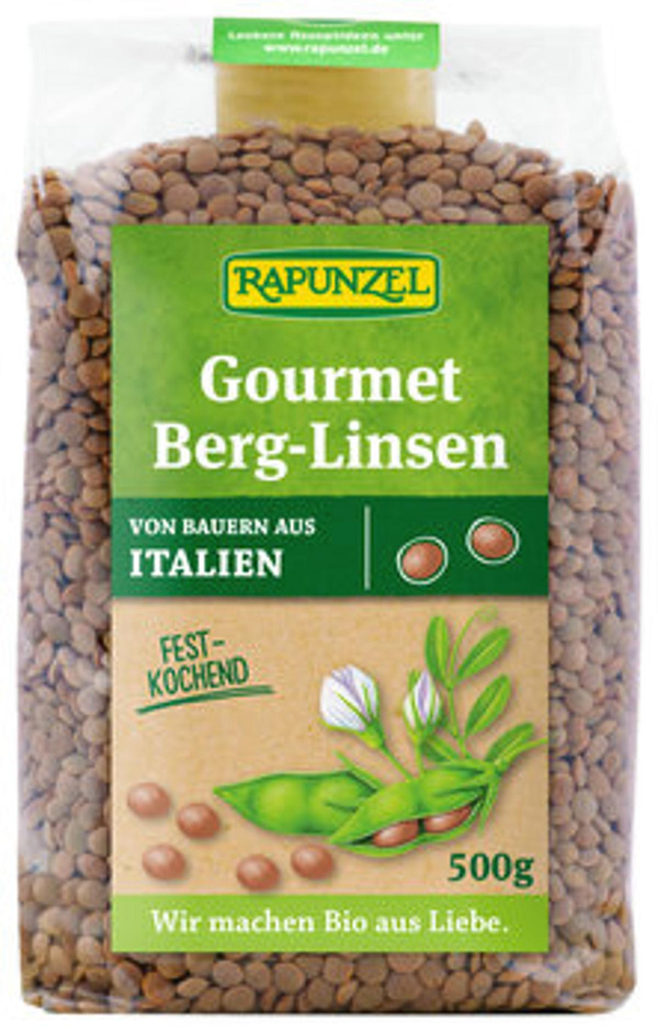 Produktfoto zu Gourmet Berg-Linsen braun