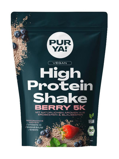 Produktfoto zu High Protein Shake Berry 5K, 300 g, PUR YA!