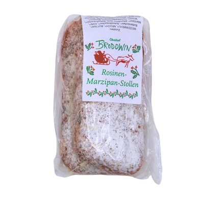 Produktfoto zu Rosinen-Marzipan-Stolle, 250 g