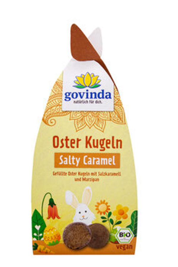 Produktfoto zu Osterkugeln Salty Caramel  50g