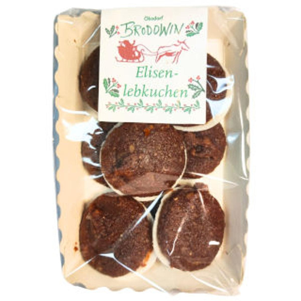 Produktfoto zu Brodowiner Elisenlebkuchen, 100 g
