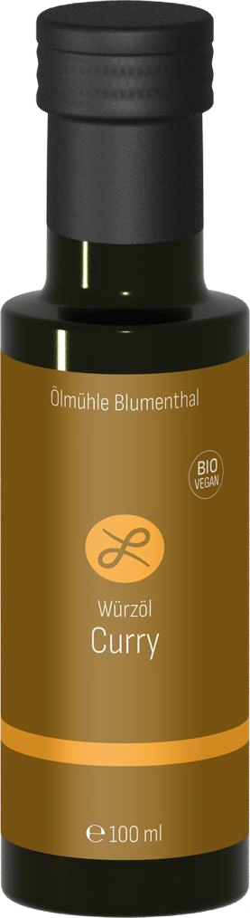 Produktfoto zu Würzöl Curry, 100 ml, Ölmühle Blumenthal