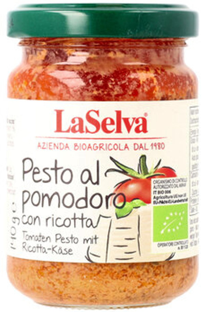 Produktfoto zu Tomaten Pesto mit Ricotta Käse, 140 g