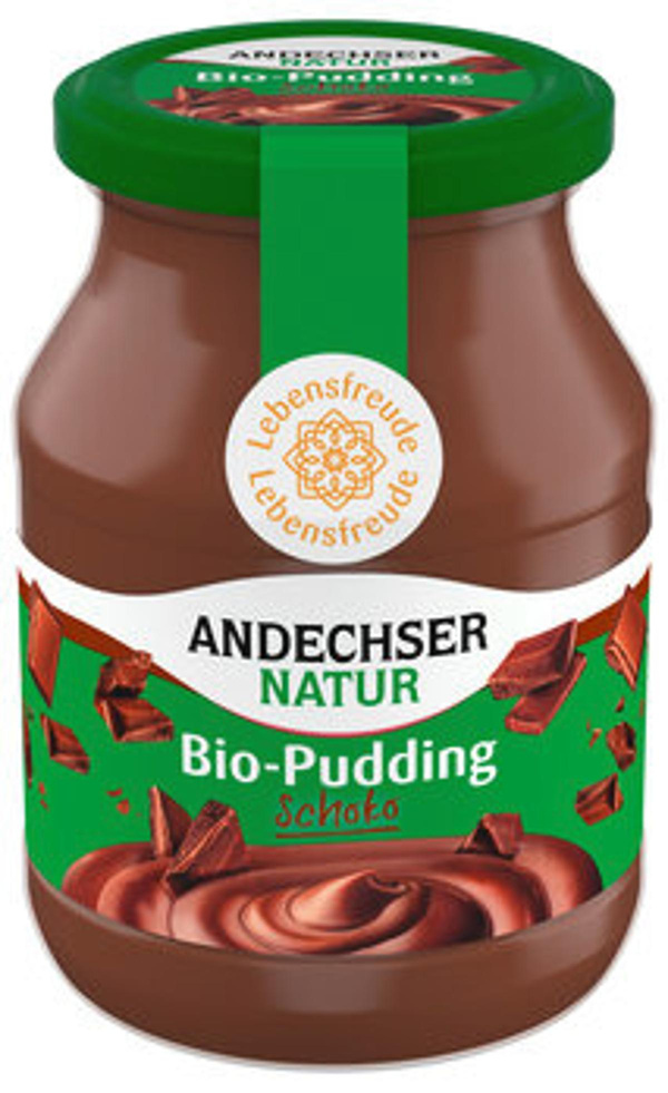 Produktfoto zu Pudding Schoko, 500 g, Andechser Molkerei