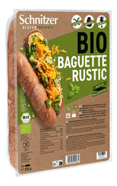 Produktfoto zu Baguette rustic, 2x160g