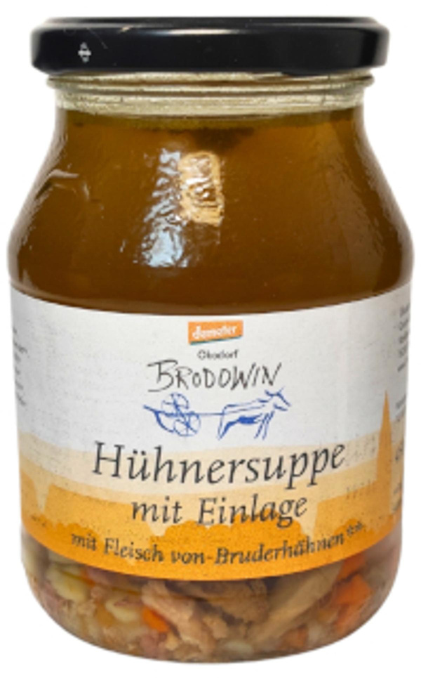 Produktfoto zu Hühnersuppe mit Einlage, 0,45l