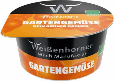Produktfoto zu Frischcreme Gartengemüse 150 g