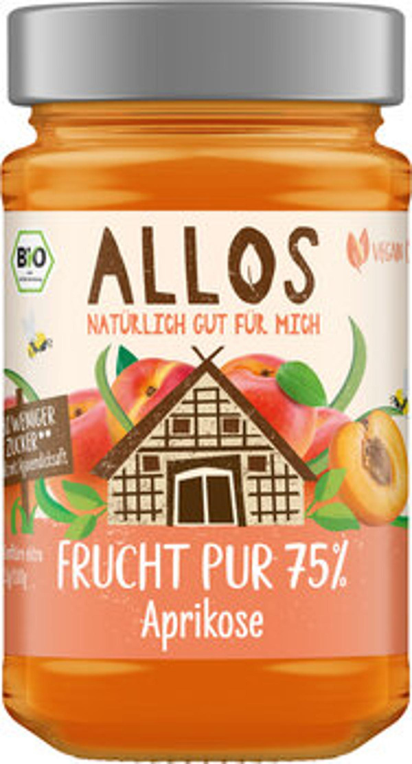 Produktfoto zu Aprikose Frucht Pur, 250 g