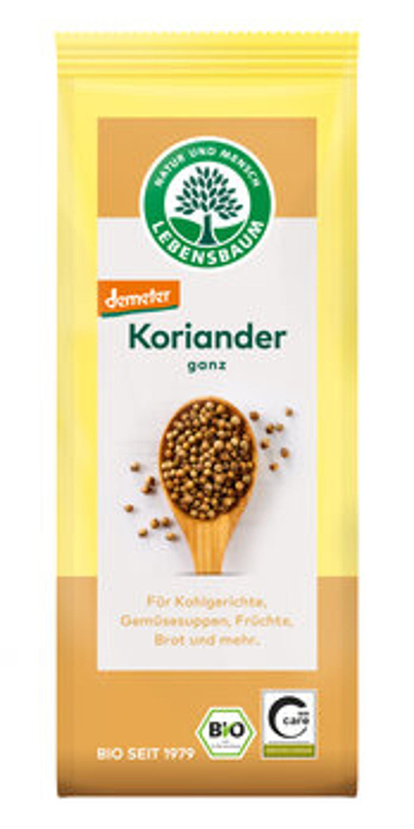 Produktfoto zu Koriander, ganz, 30 g
