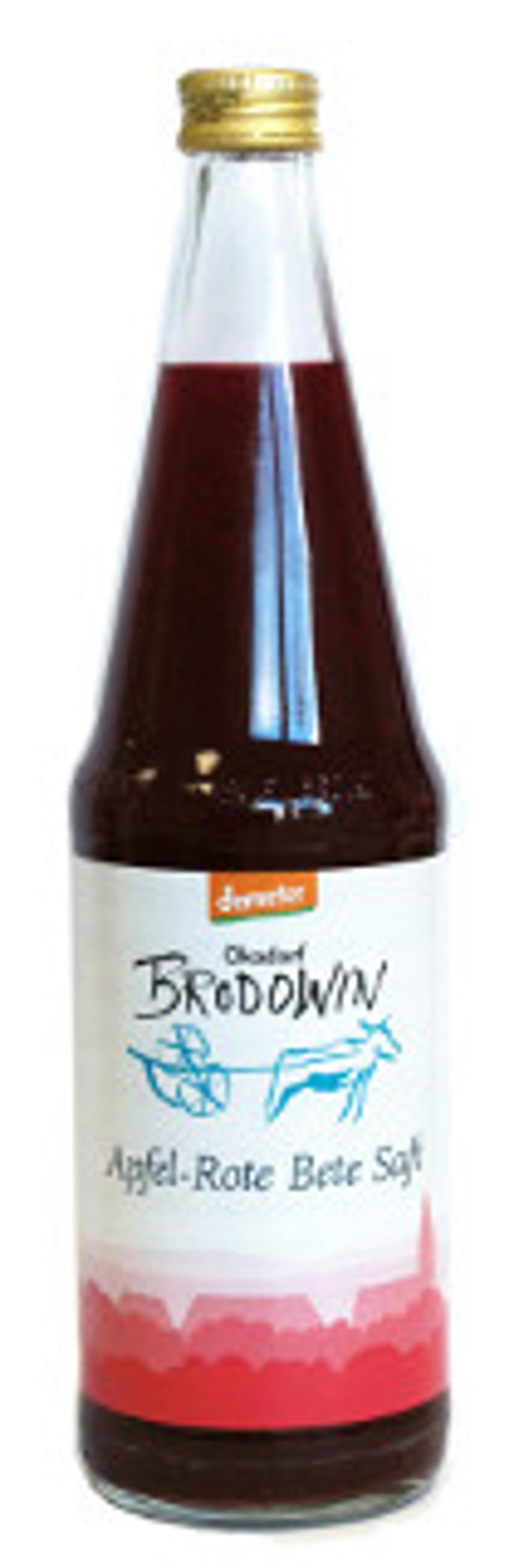Produktfoto zu Apfel-Rote-Bete-Saft, 0,7 l Ökodorf Brodowin