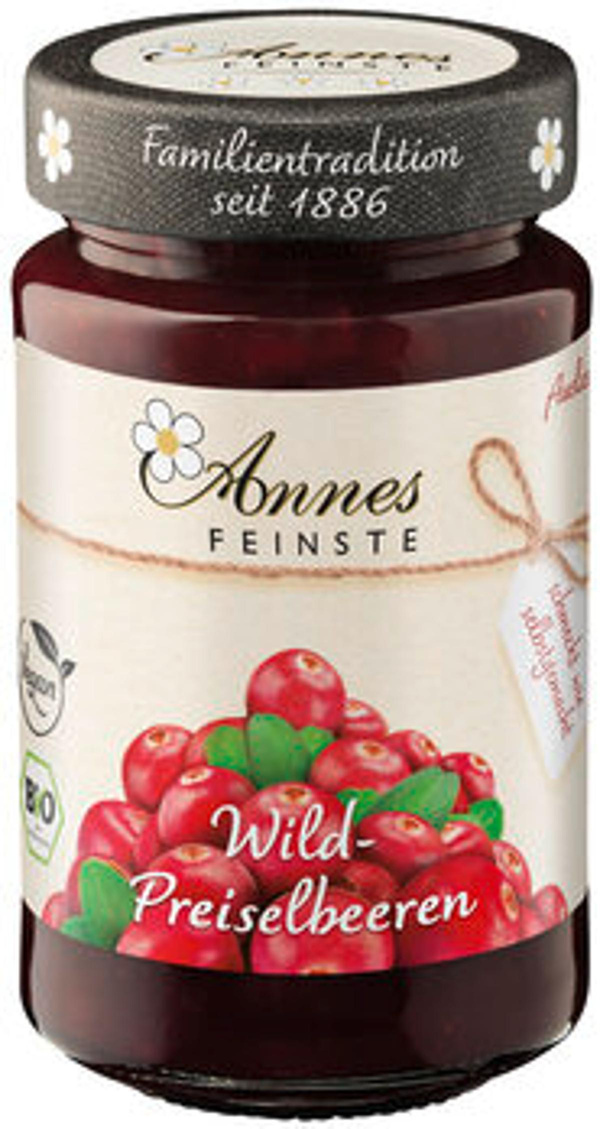 Produktfoto zu Wild Preiselbeer Auslese, 250 g, Maintal Bio