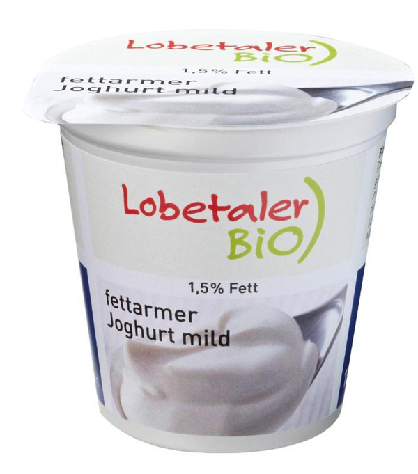Produktfoto zu Joghurt natur 1,5% , 150 g , Lobetaler Bio