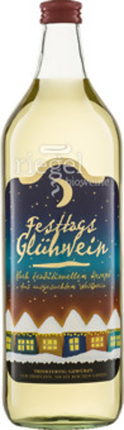 Produktfoto zu Festtags Glühwein, weiß, 1 l, Riegel Bioweine