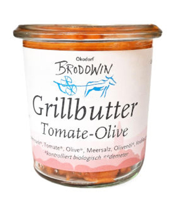Produktfoto zu Grillbutter Tomate-Oliven
