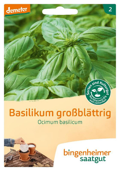 Produktfoto zu Basilikum Saatscheibe
