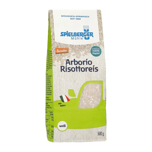 Produktfoto zu Risottoreis Arborio, Demeter,  500g