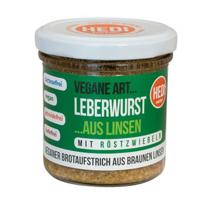 Produktfoto zu Vegane Art Leberwurst mit Röst