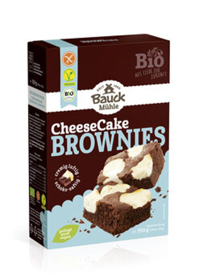 Produktfoto zu Cheesecake Brownie Backmischung  350g
