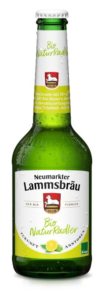 Produktfoto zu Lammsbräu Bier Radler, 10 x 0,33 l