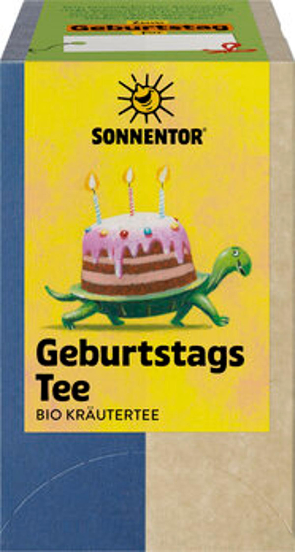 Produktfoto zu Geburtstagstee, Spender