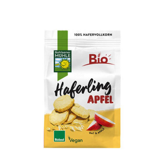 Produktfoto zu Apfel Haferlinge 125 g