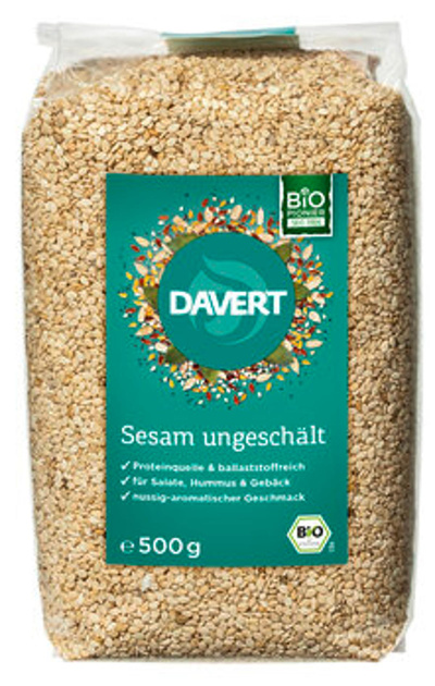 Produktfoto zu Sesam, ungeschält, 500 g