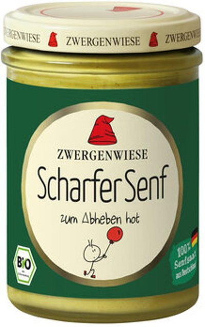 Produktfoto zu Senf, scharf, 160ml