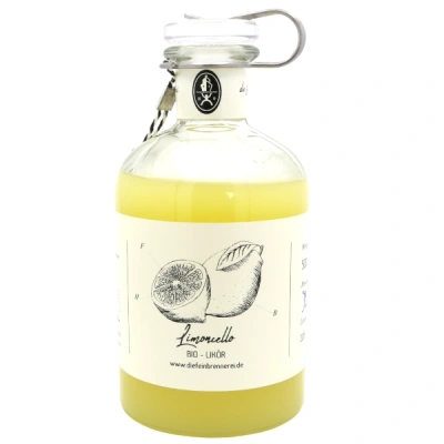 Produktfoto zu Bio-Limoncello 500 ml , Die Feinnbrennerei